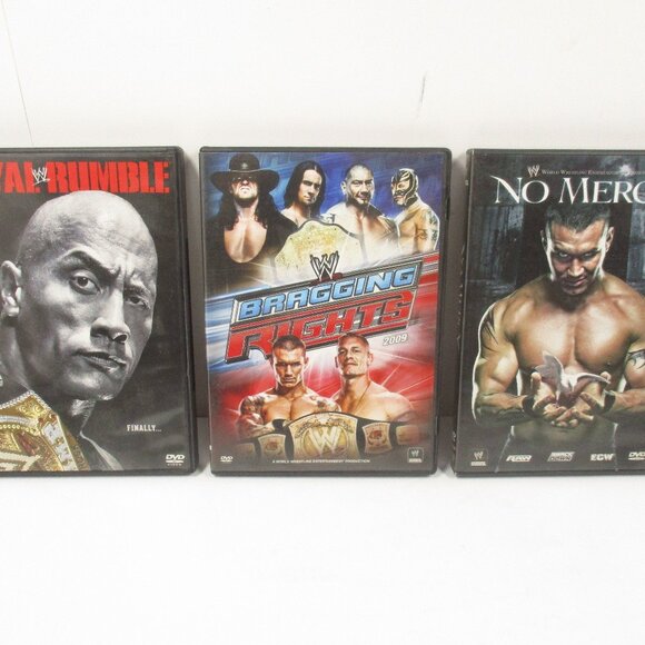 9 WWE DVD Lot Wrestlemania I-IX, Royal Rumble, No Way Out, The Rock, Triple H - Picture 6 of 8